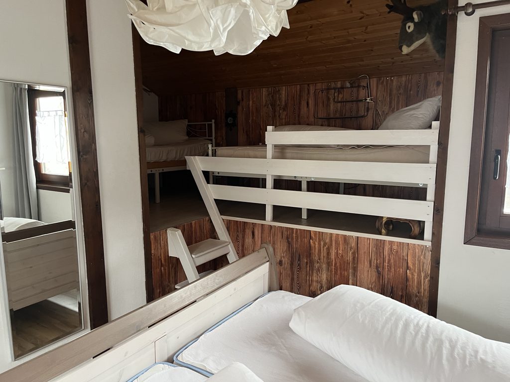 Schlafempore im Ferienhaus Schwarzwald